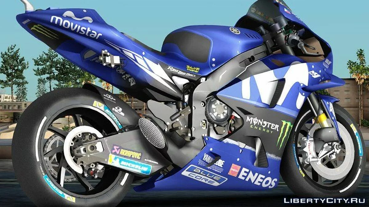 2018 Yamaha YZF M1 / GTA San Andreas