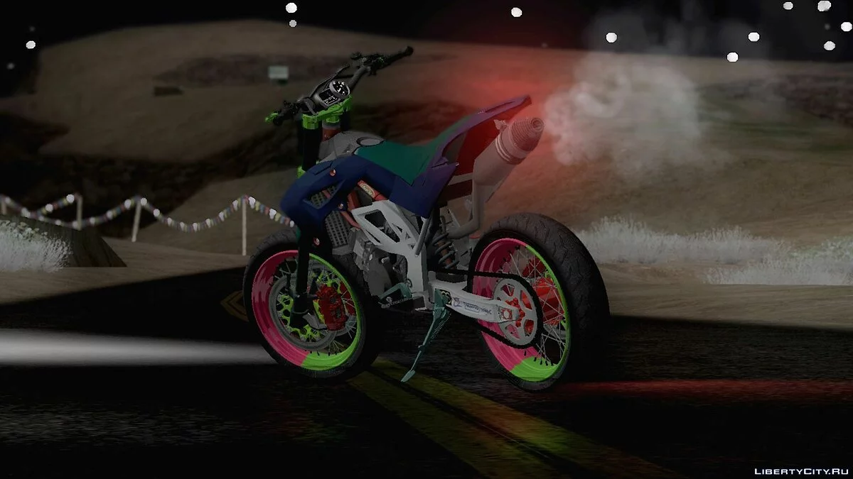 APRILIA MXV 450 [IVF] [VEHFUNCS] [ADB] / GTA San Andreas