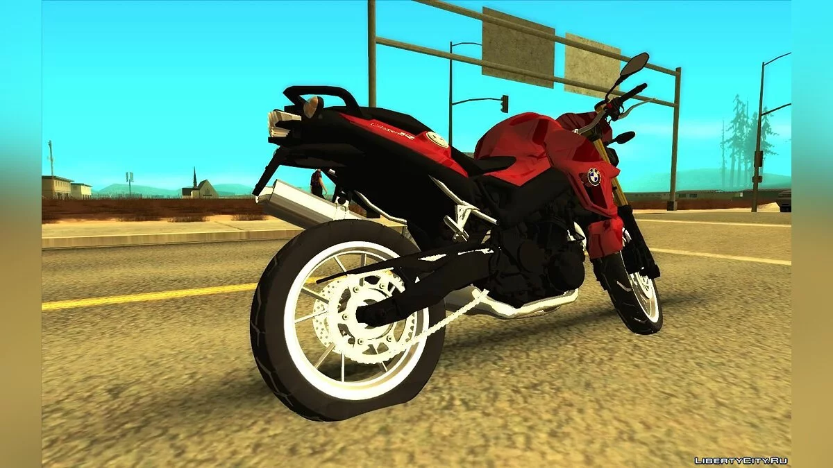 BMW F800R 2013  / GTA San Andreas