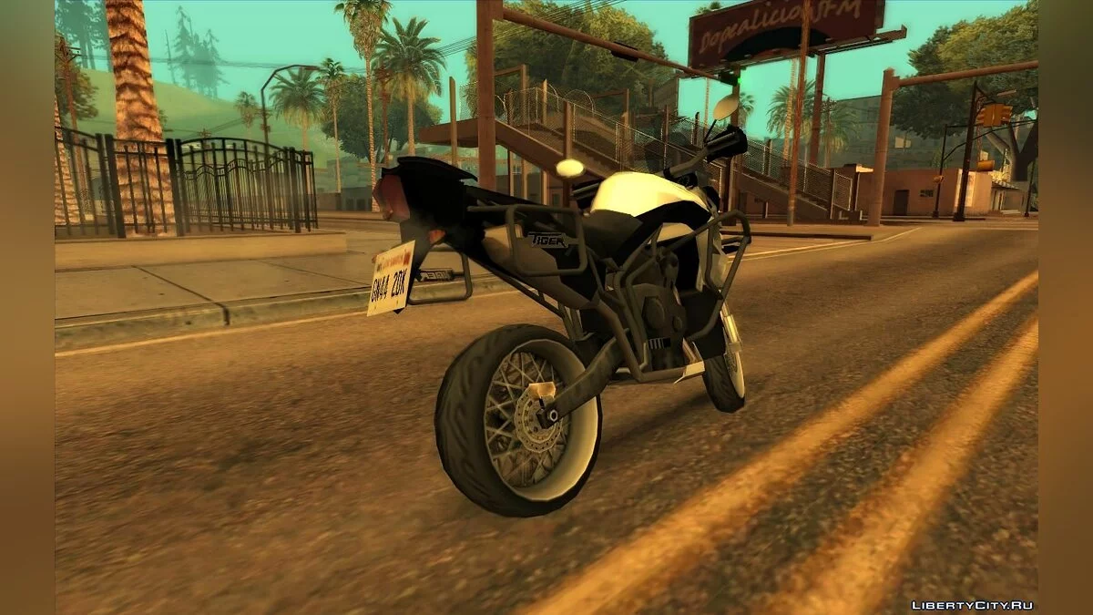 Triumph Tiger 800 (SA стиль) / GTA San Andreas