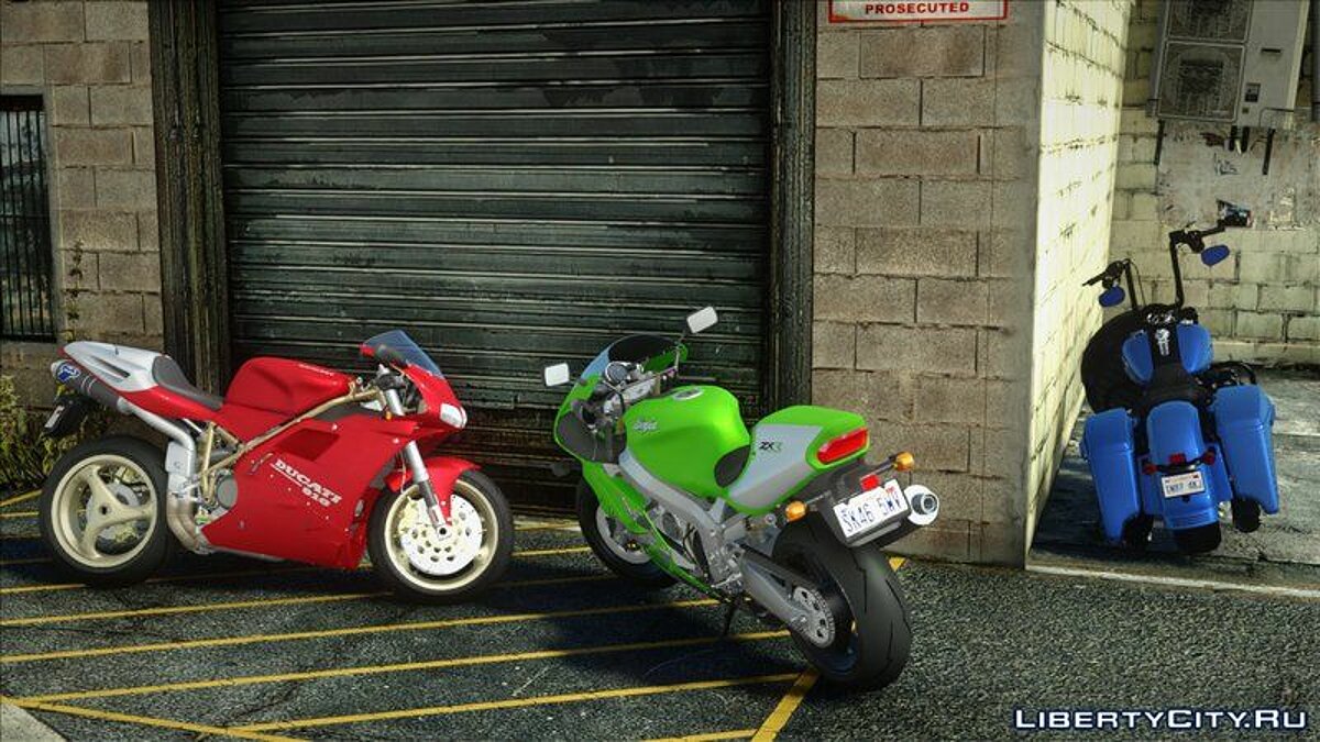 Скачать 1994 Ducati 916 для GTA San Andreas