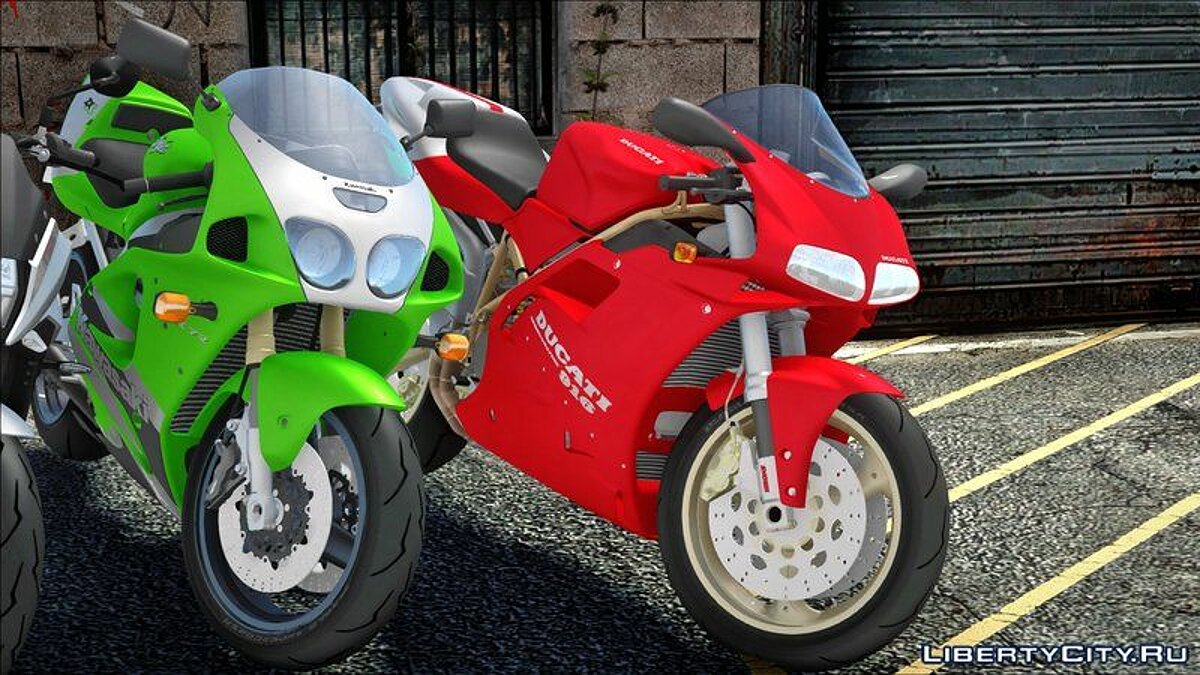 Скачать 1994 Ducati 916 для GTA San Andreas