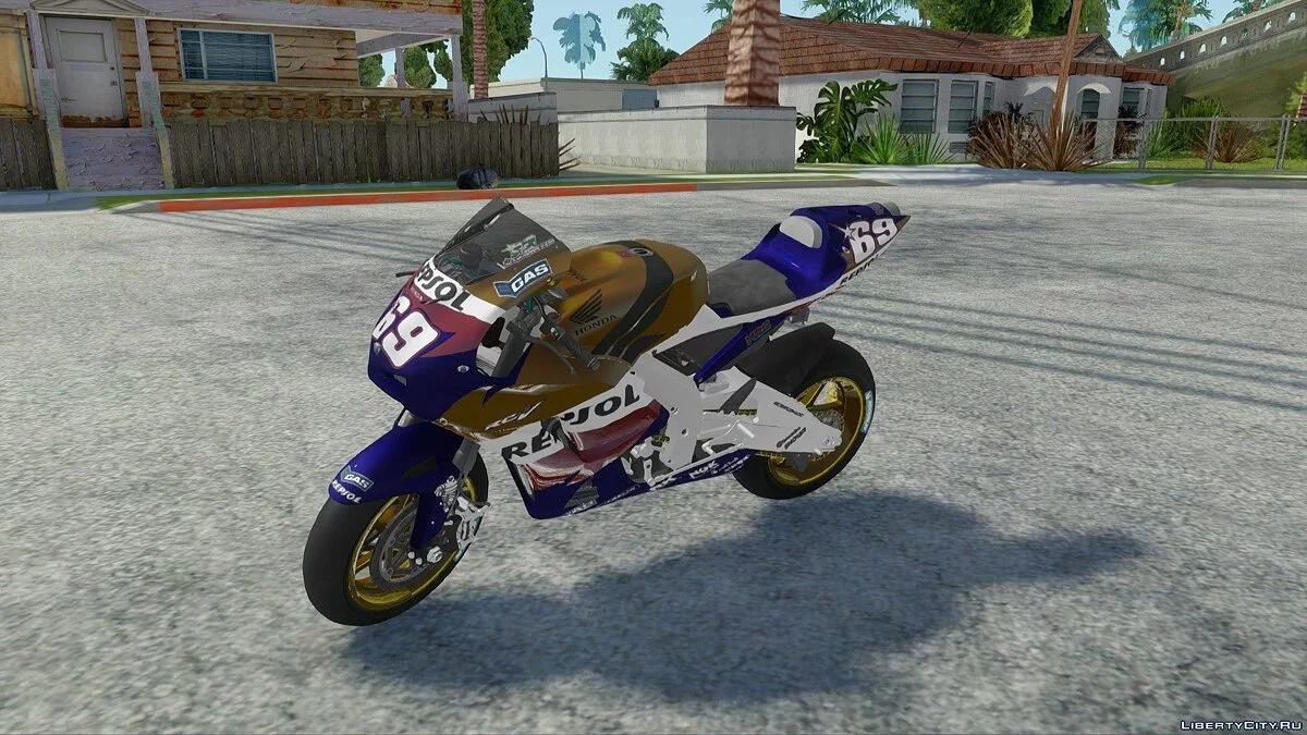 2006 Honda RC211V Repsol Nicky Hayden / GTA San Andreas