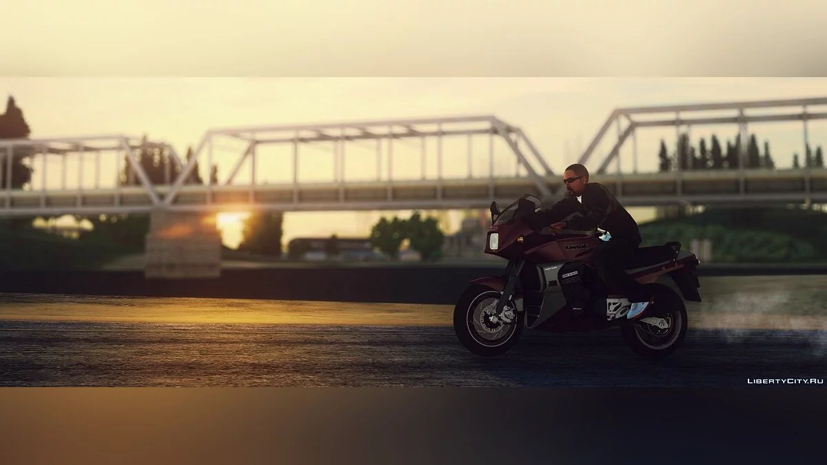 Kawasaki GPZ 900R Ninja 1984 / GTA San Andreas