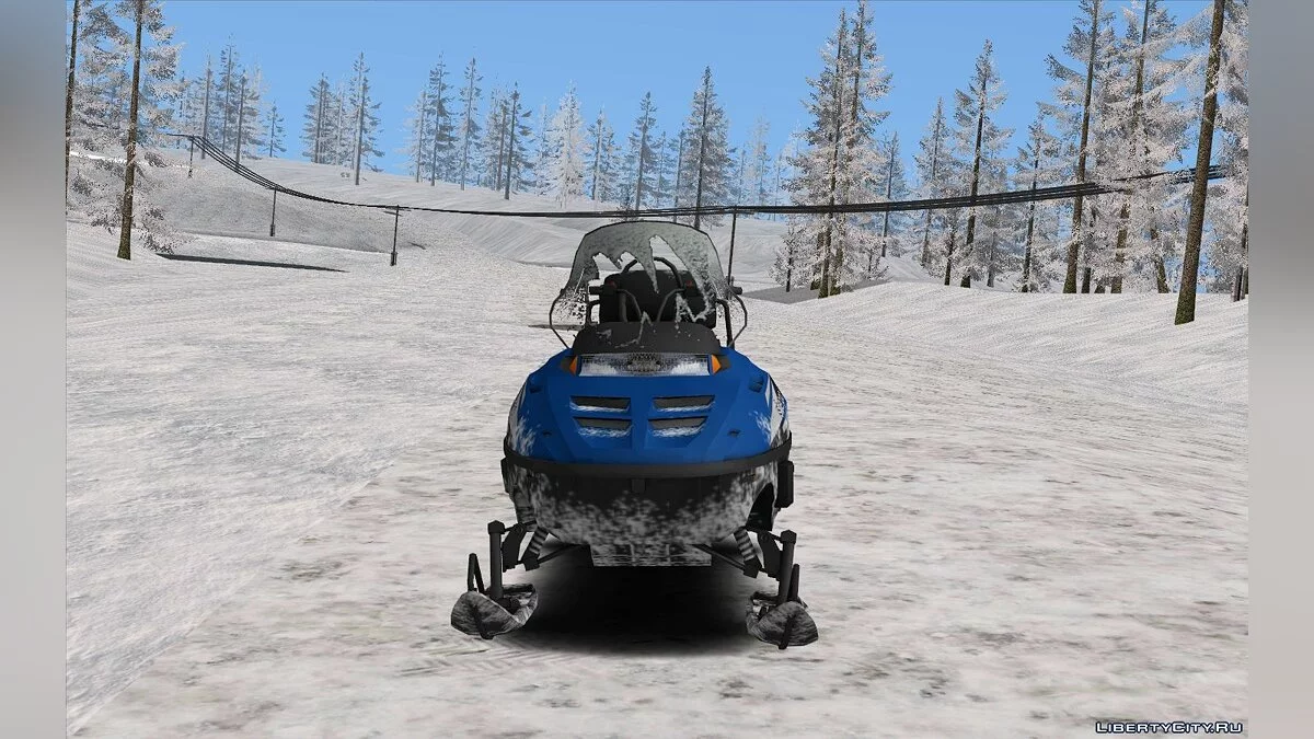 Снегоход Sherpa Lizard / GTA San Andreas