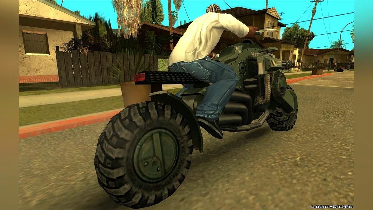 UNSC Bike из HALO / GTA San Andreas