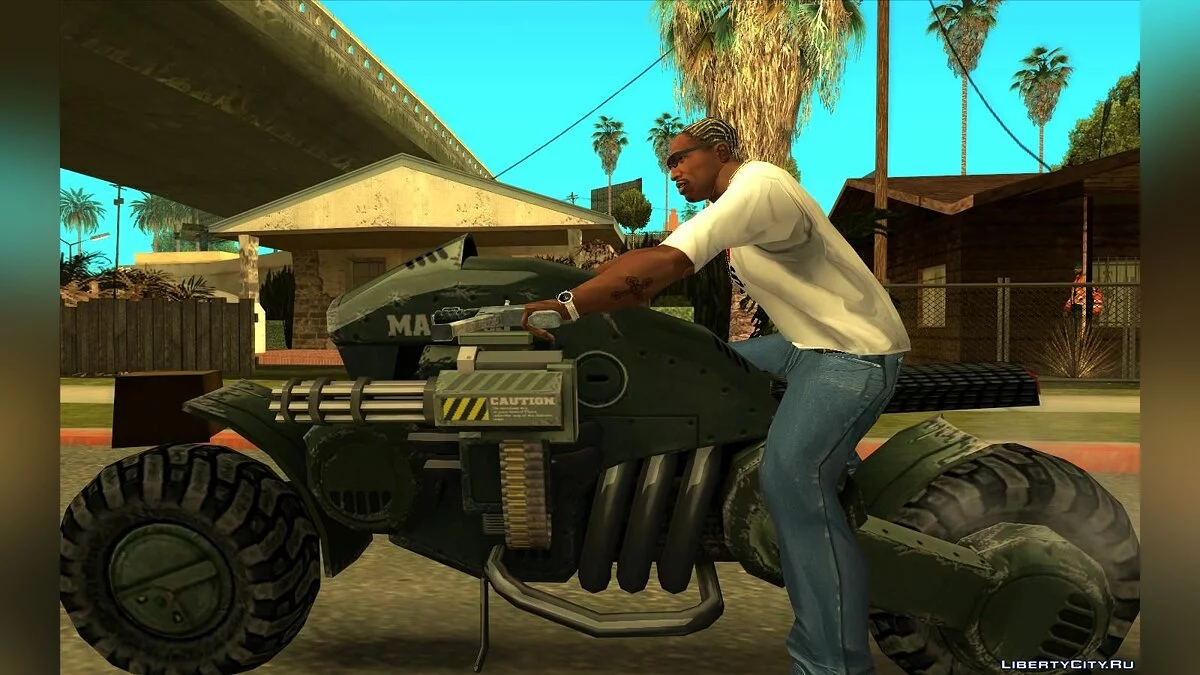 UNSC Bike из HALO / GTA San Andreas