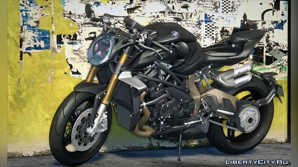2019 MV Agusta Brutale 1000 Serie Oro / GTA San Andreas