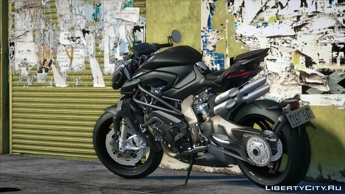 2019 MV Agusta Brutale 1000 Serie Oro / GTA San Andreas