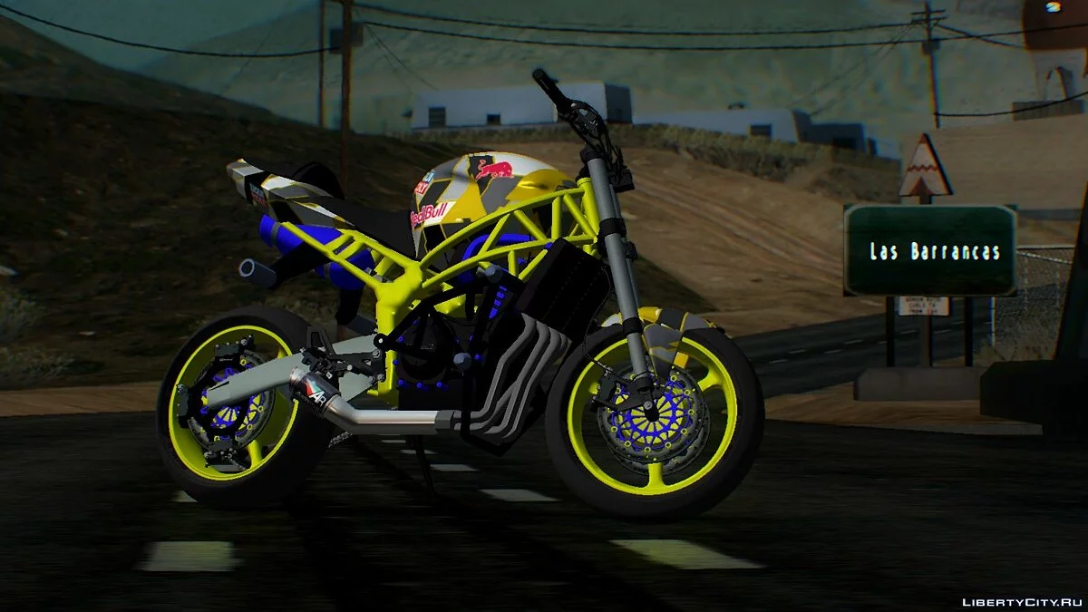 Kawasaki ZX6R Stuntbike / GTA San Andreas