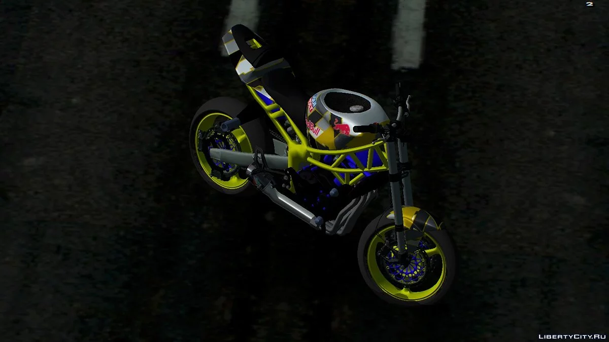 Kawasaki ZX6R Stuntbike / GTA San Andreas