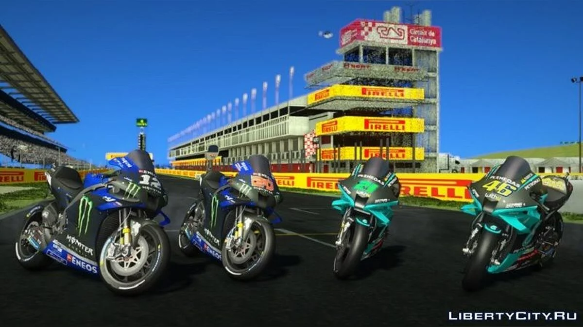 2021 Yamaha YZR M1 / GTA San Andreas