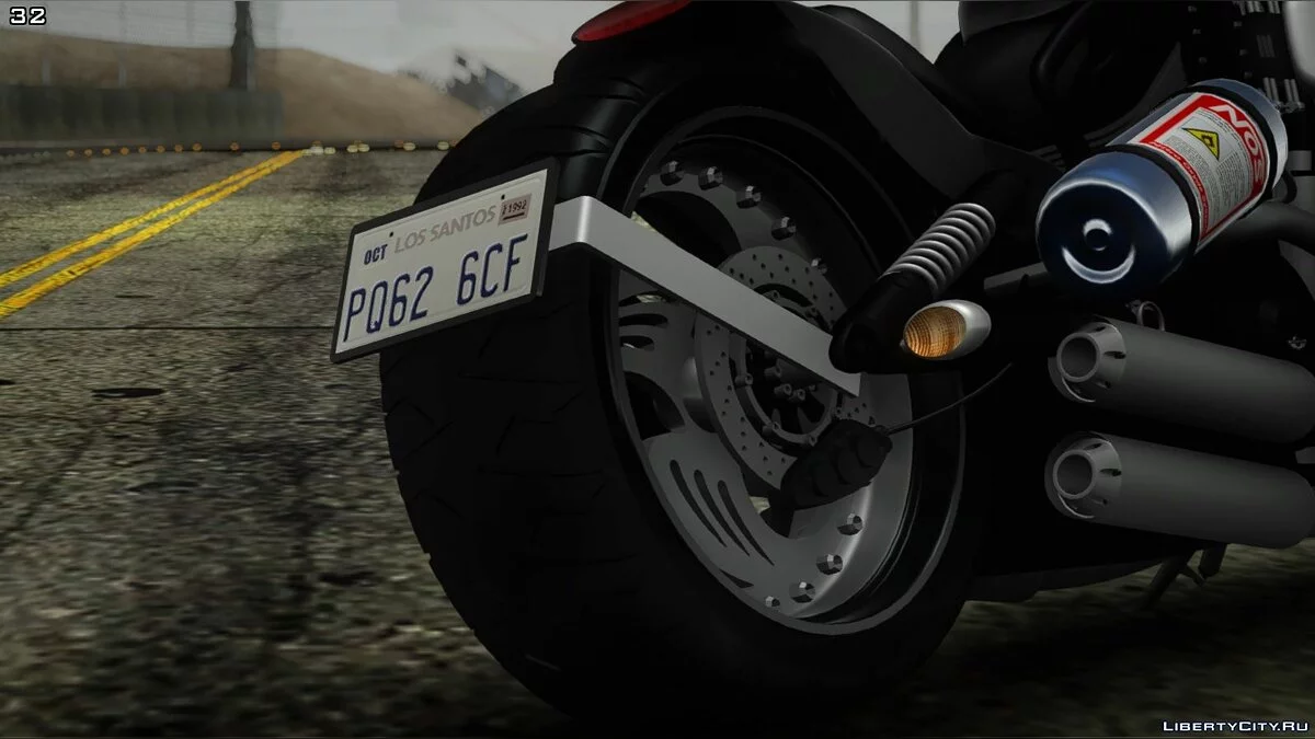 Harley-Davidson V-Rod / GTA San Andreas