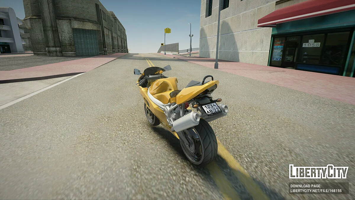 Suzuki Hayabusa / GTA San Andreas