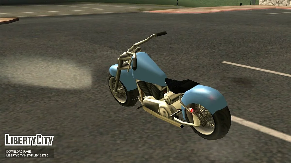 Harley Davidson Ponchk Custom / GTA San Andreas