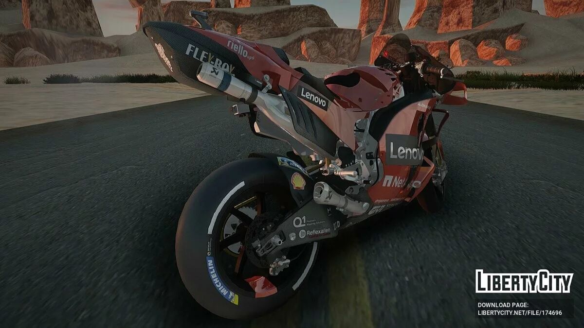 Ducati Desmosedici Lenovo Team / GTA San Andreas