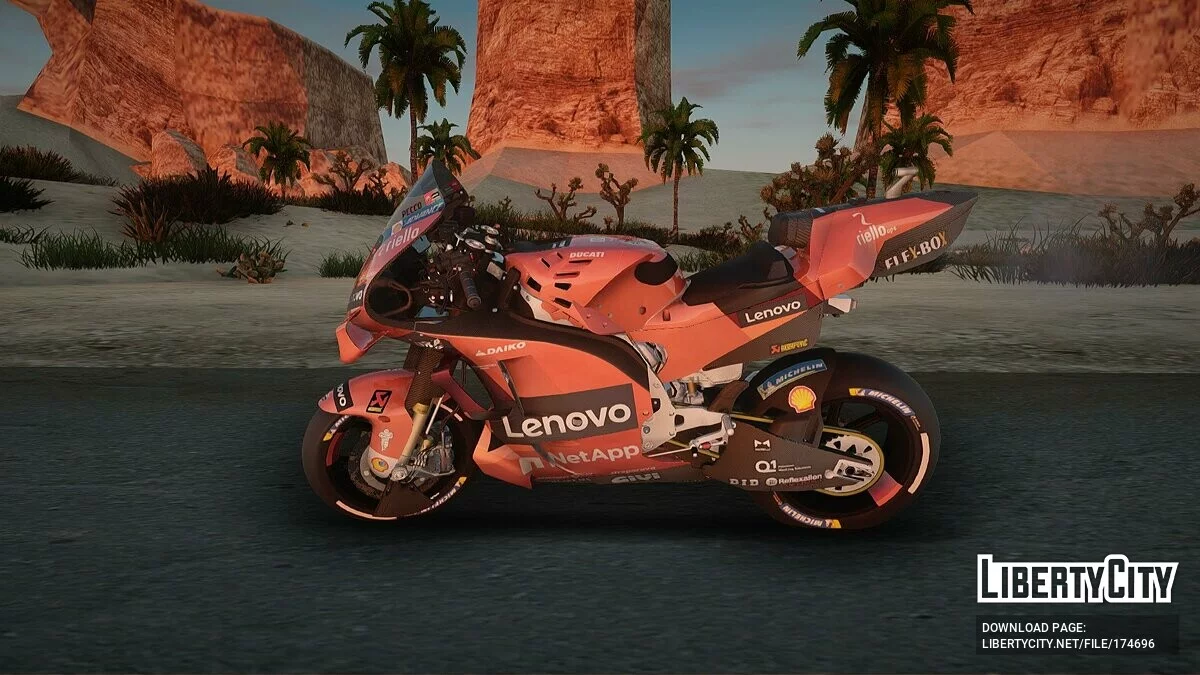 Ducati Desmosedici Lenovo Team / GTA San Andreas