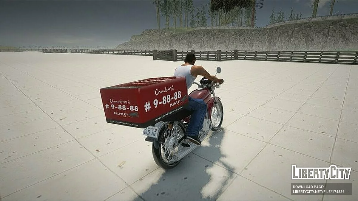 Kawasaki BAJAJ CT125 / GTA San Andreas