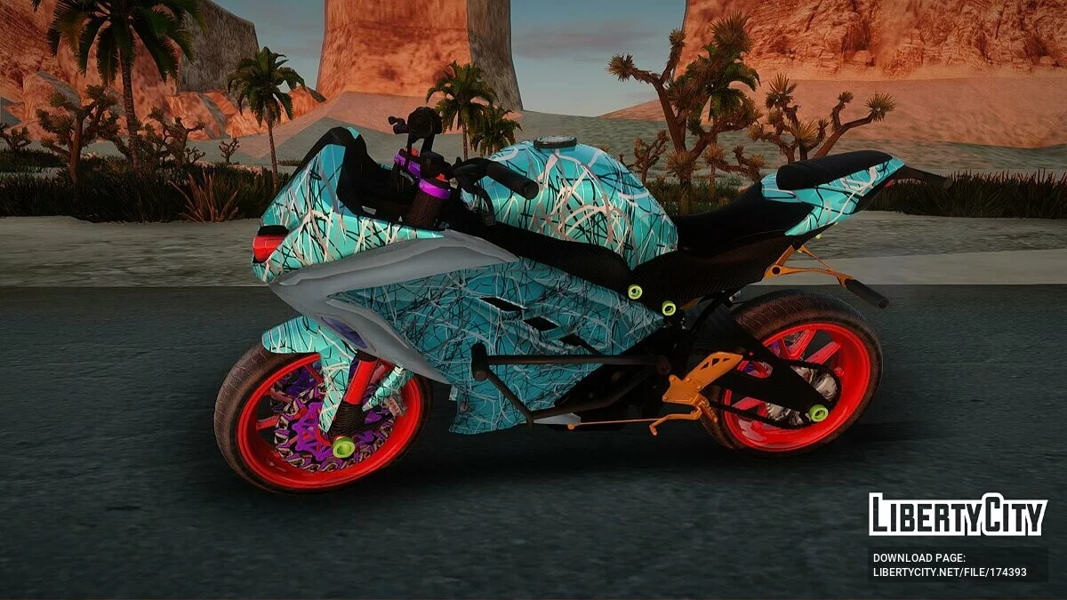 Kawasaki Ninja 250 Fi Stunter / GTA San Andreas