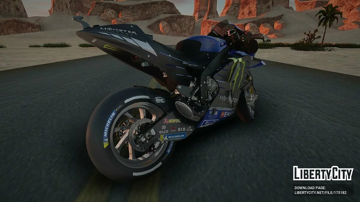 Yamaha YZR-M1 Monster Energy / GTA San Andreas