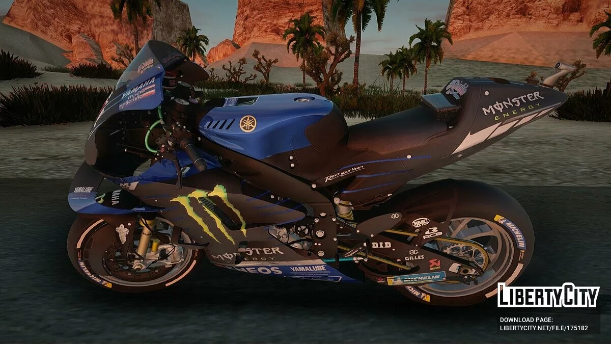 Yamaha YZR-M1 Monster Energy / GTA San Andreas