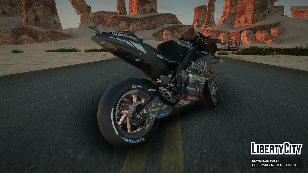 Yamaha YZR-M1 WithU RNF / GTA San Andreas