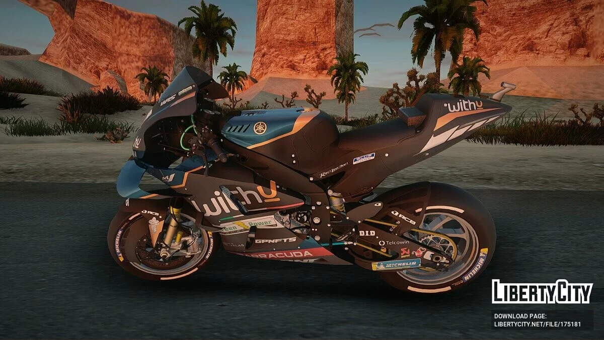 Yamaha YZR-M1 WithU RNF / GTA San Andreas