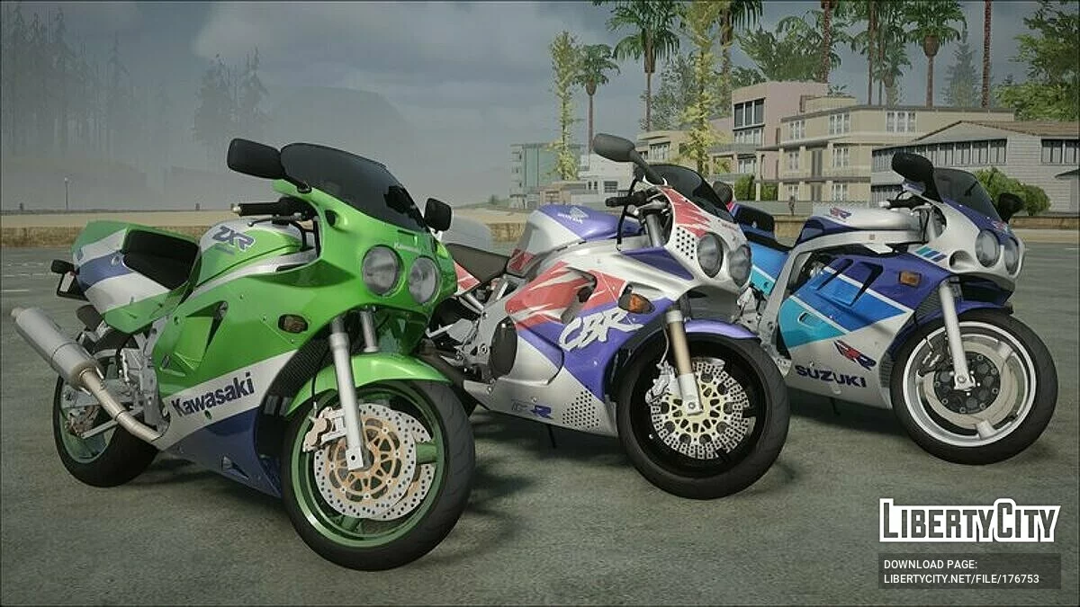 1989 Kawasaki ZXR-400 / GTA San Andreas