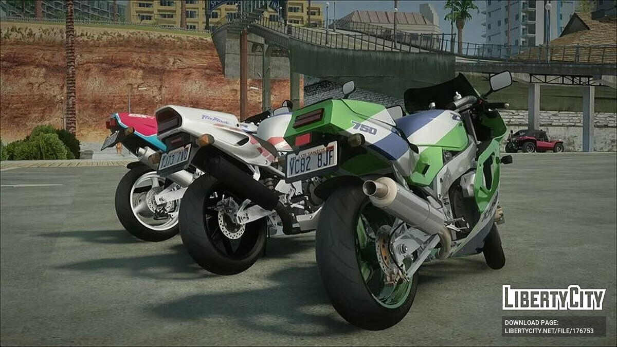 1989 Kawasaki ZXR-400 / GTA San Andreas