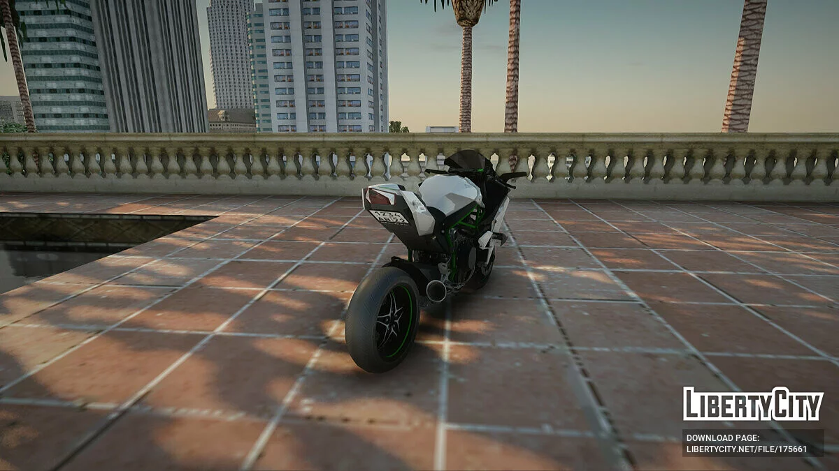 Kawasaki Ninja H2 / GTA San Andreas