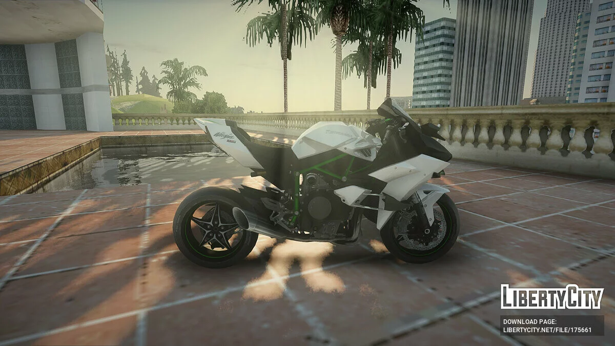 Kawasaki Ninja H2 / GTA San Andreas