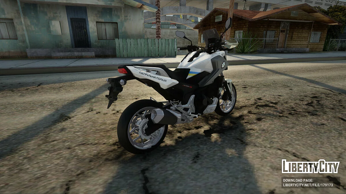 Honda NC750X Патрульной Полиции Украины / GTA San Andreas
