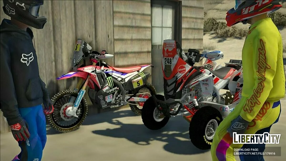 Yamaha Raptor Alexis Hernandez / GTA San Andreas