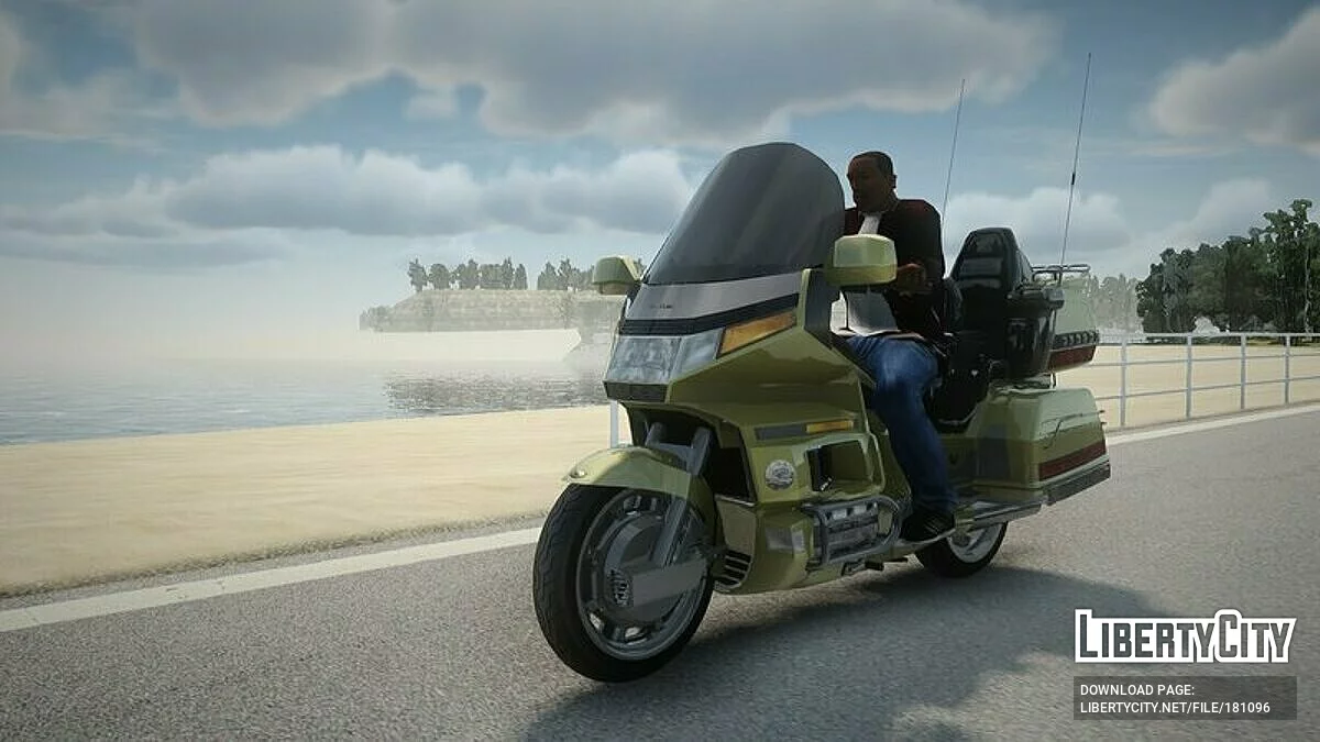Honda Goldwing GL1500 1992 v1.1 / GTA San Andreas