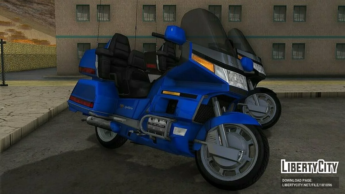 Honda Goldwing GL1500 1992 v1.1 / GTA San Andreas