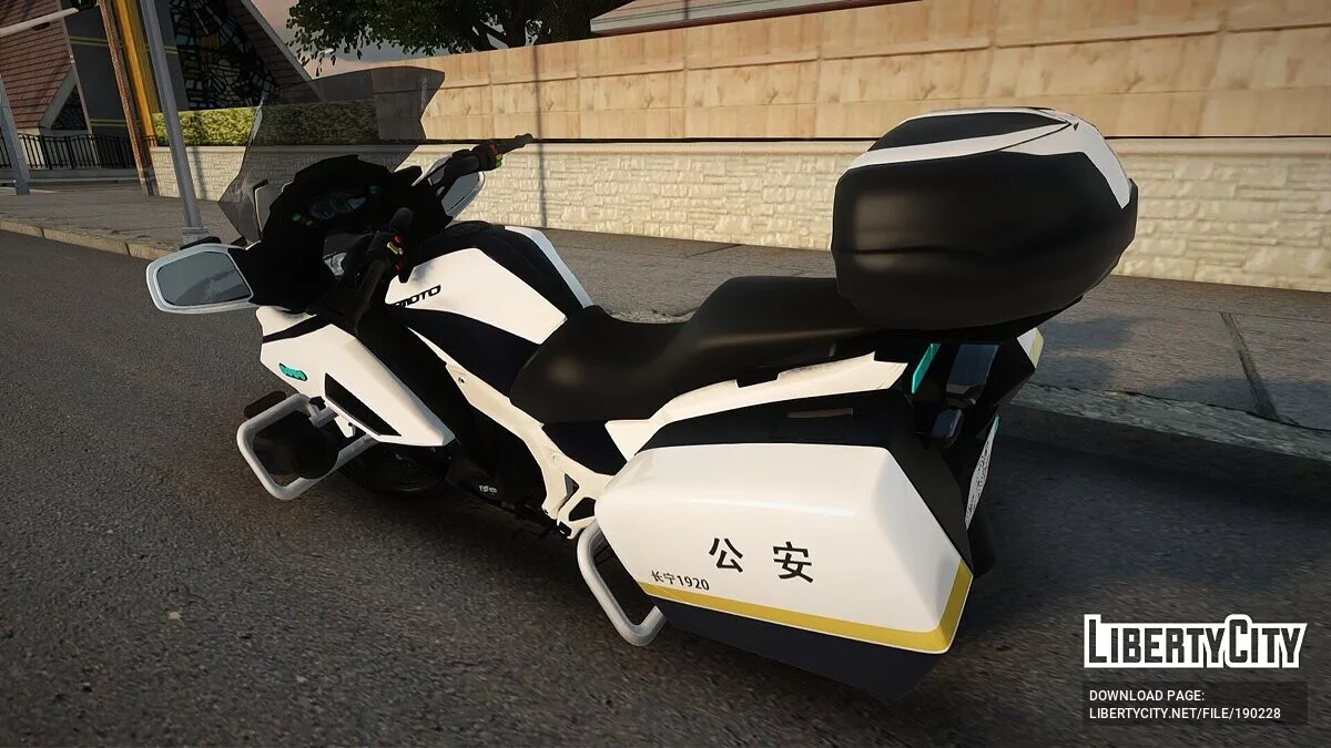 CFmoto 650TR-G - Полиция Китая / GTA San Andreas