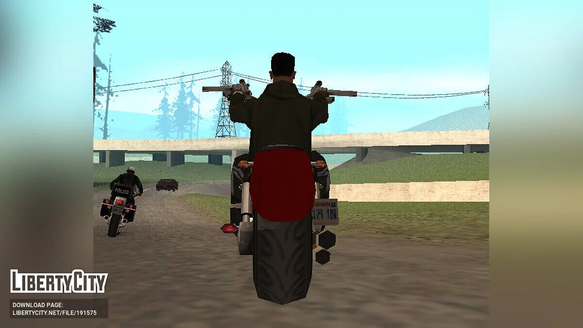 Мотоциклы Angel и Avenger из VCS и LCS (SA Style) / GTA San Andreas