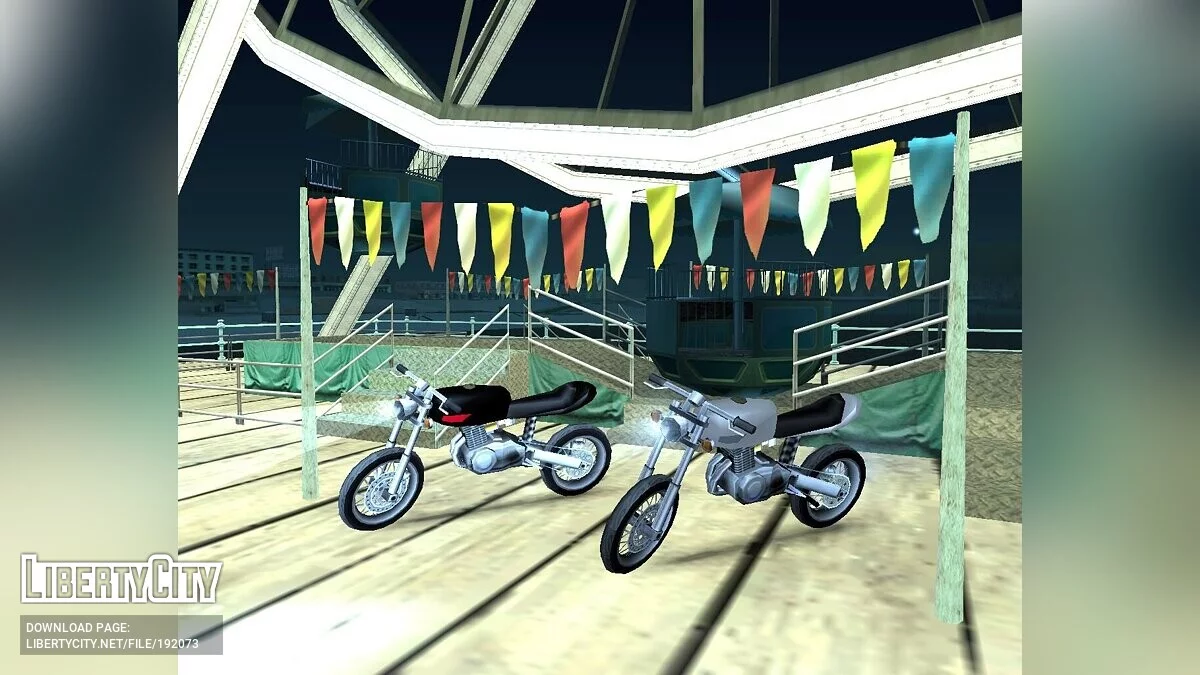HC Cafe Racer Hooker (SA Style) / GTA San Andreas