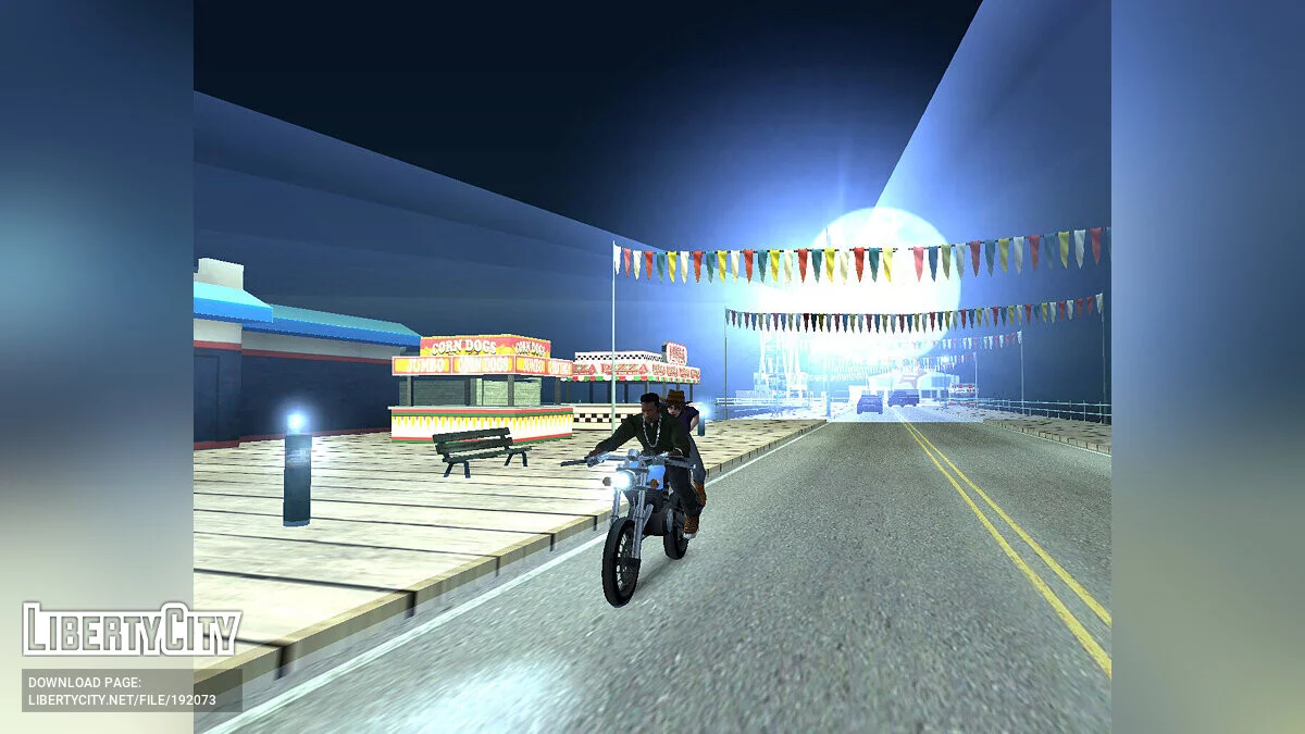 HC Cafe Racer Hooker (SA Style) / GTA San Andreas