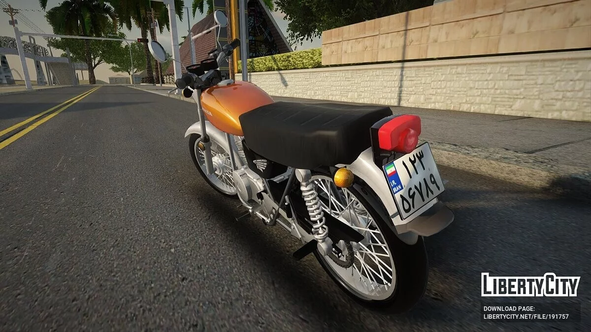 Honda CG 125 Classic / GTA San Andreas