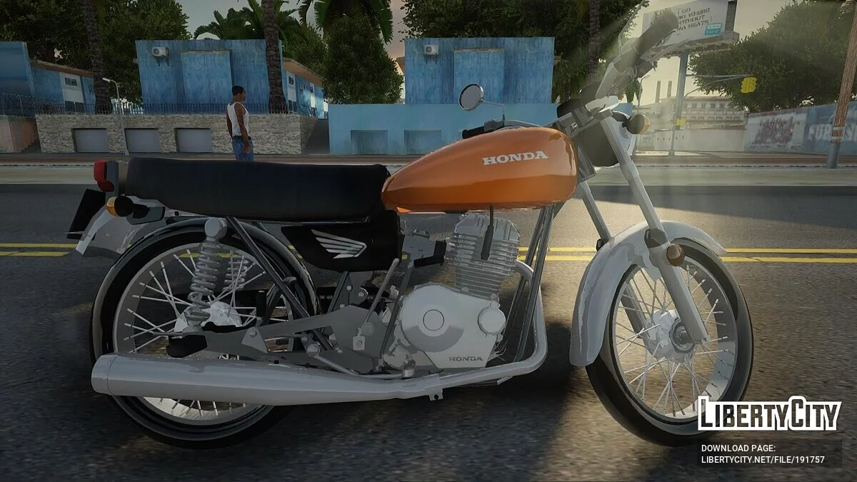 Honda CG 125 Classic / GTA San Andreas