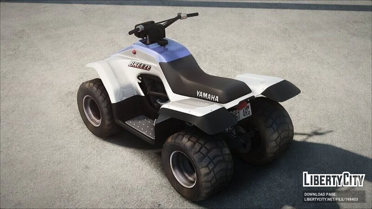 1992 Yamaha Breeze 125 / GTA San Andreas
