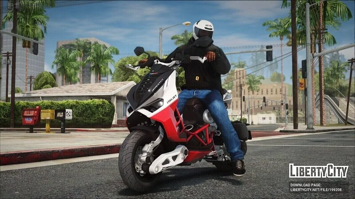 2023 Italjet Dragster 200 / GTA San Andreas
