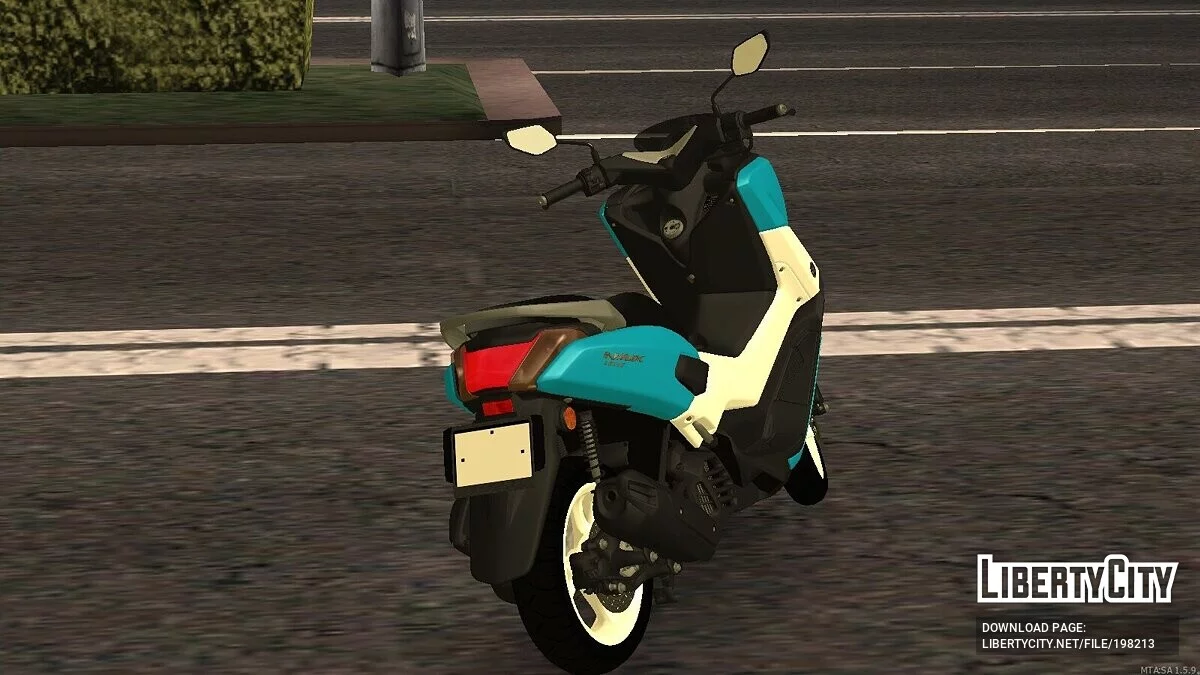 Yamaha NMAX 155 + CCD / GTA San Andreas