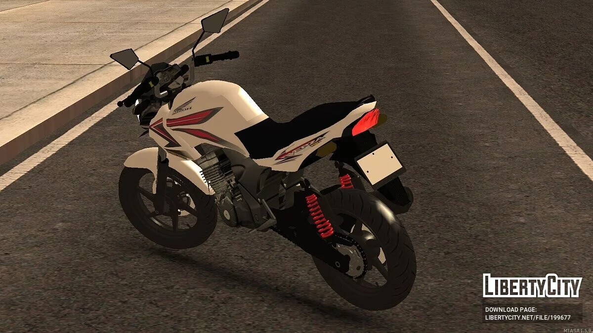 Honda Verza 150 + CCD / GTA San Andreas