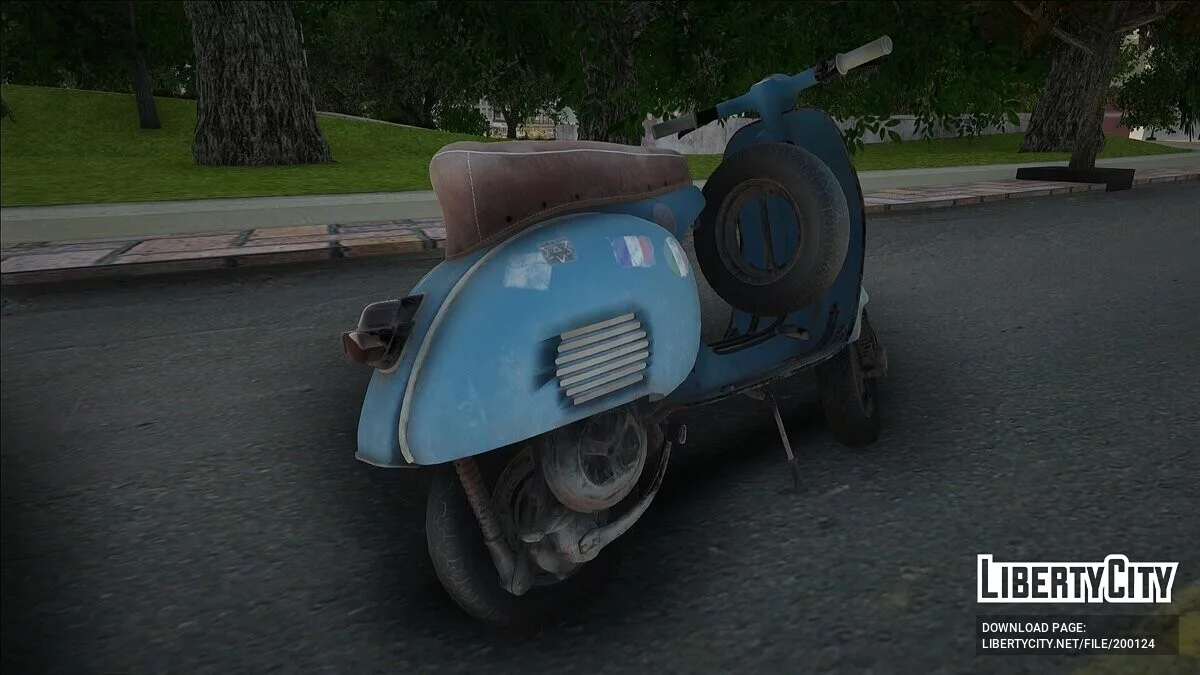 Vespa GS 150 / GTA San Andreas