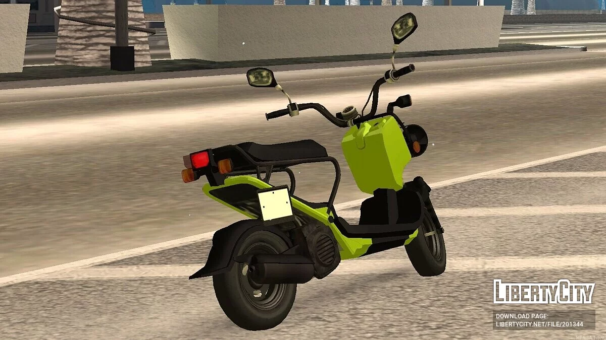 Honda Z50 + CCD / GTA San Andreas