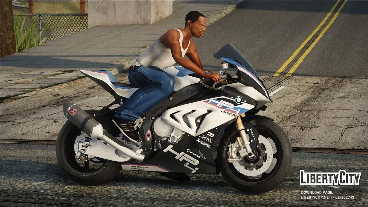 BMW HP4 Race / GTA San Andreas