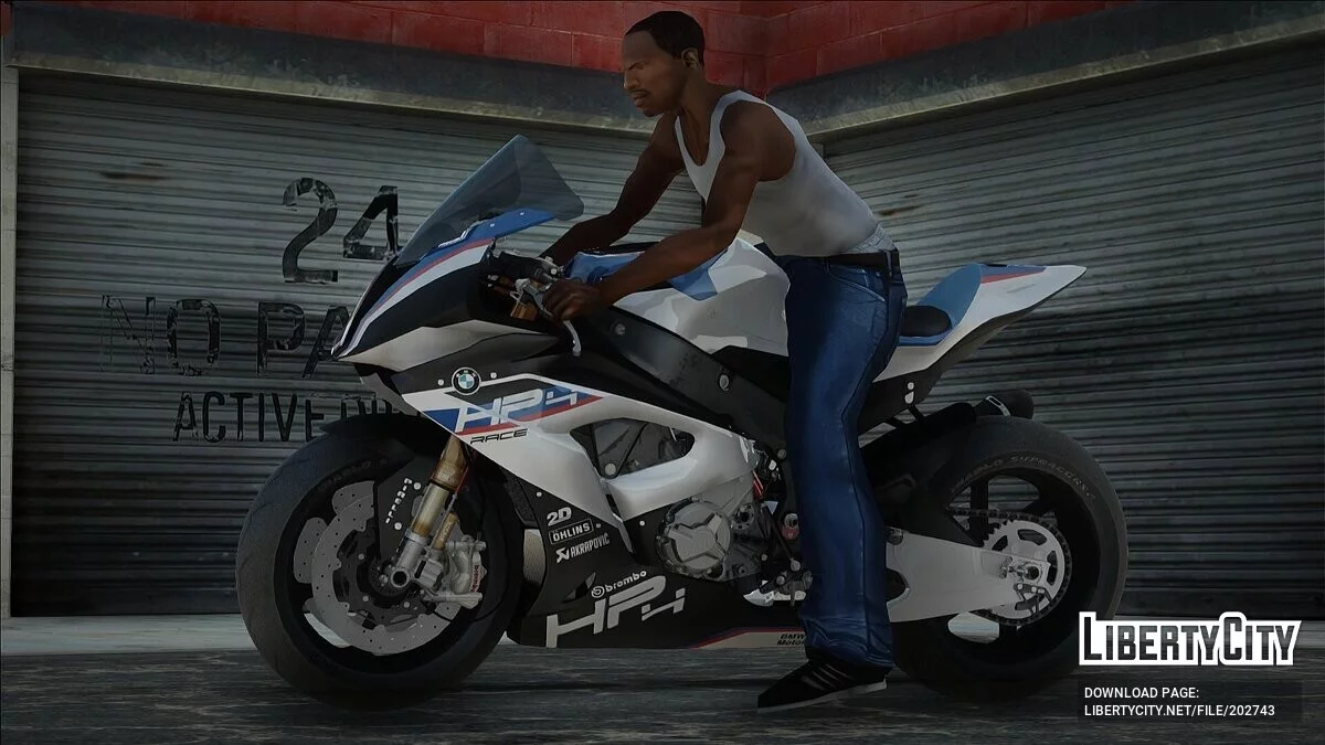 BMW HP4 Race / GTA San Andreas