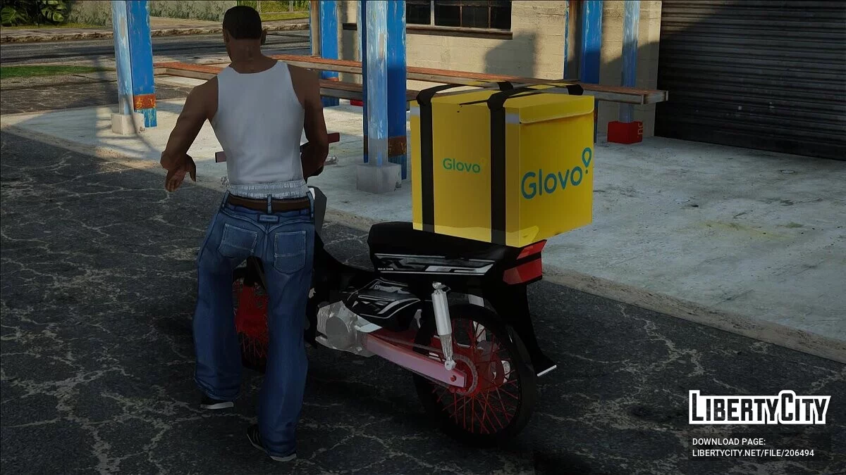 33 Becane Glovo And Simple Fix / GTA San Andreas